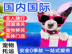 美兰航空邮寄国际宠物托运 【国